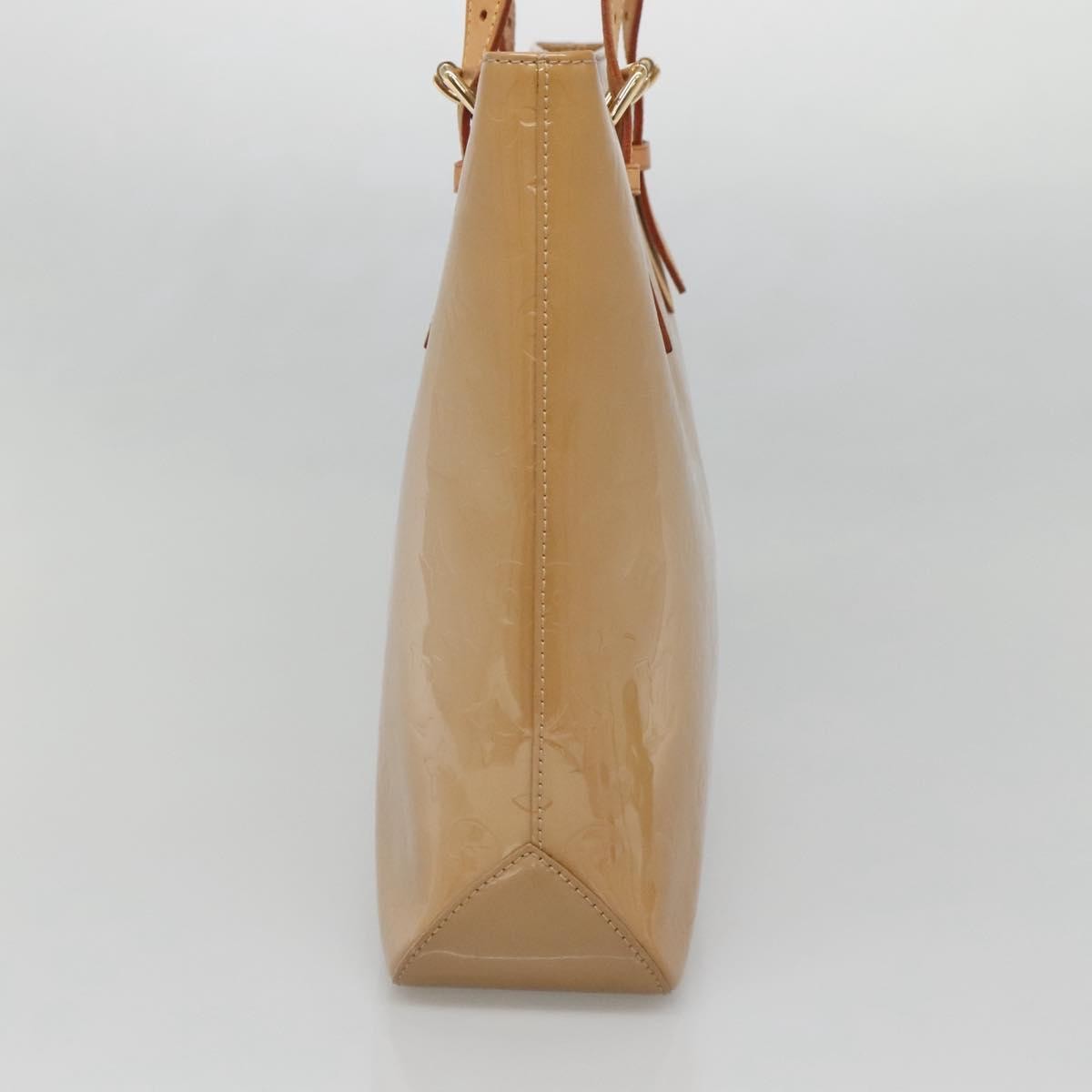 Louis Vuitton Brentwood Handbag Monogram Vernis, BROWN, PATENT_LEATHER, Shoulder bag