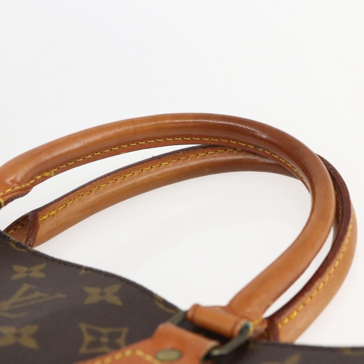 Louis Vuitton Vintage Sac Plat Bag Monogram Canvas, BROWN, CANVAS, Tote bag
