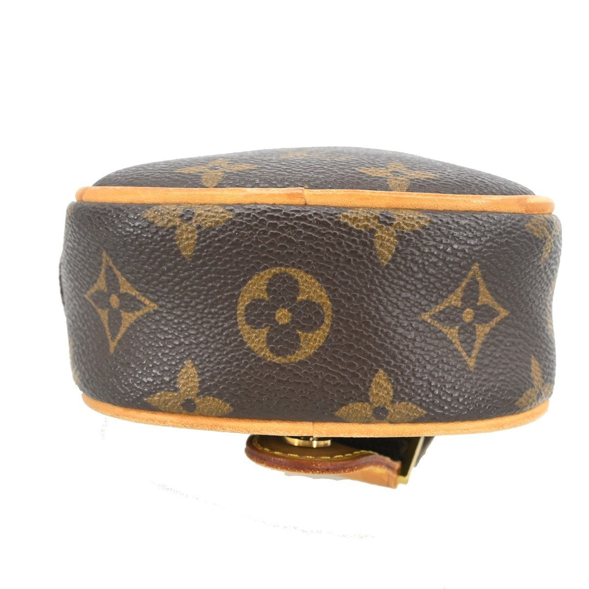 Louis Vuitton Pochette Gange Monogram Canvas, BROWN, CANVAS, Clutche & pouche