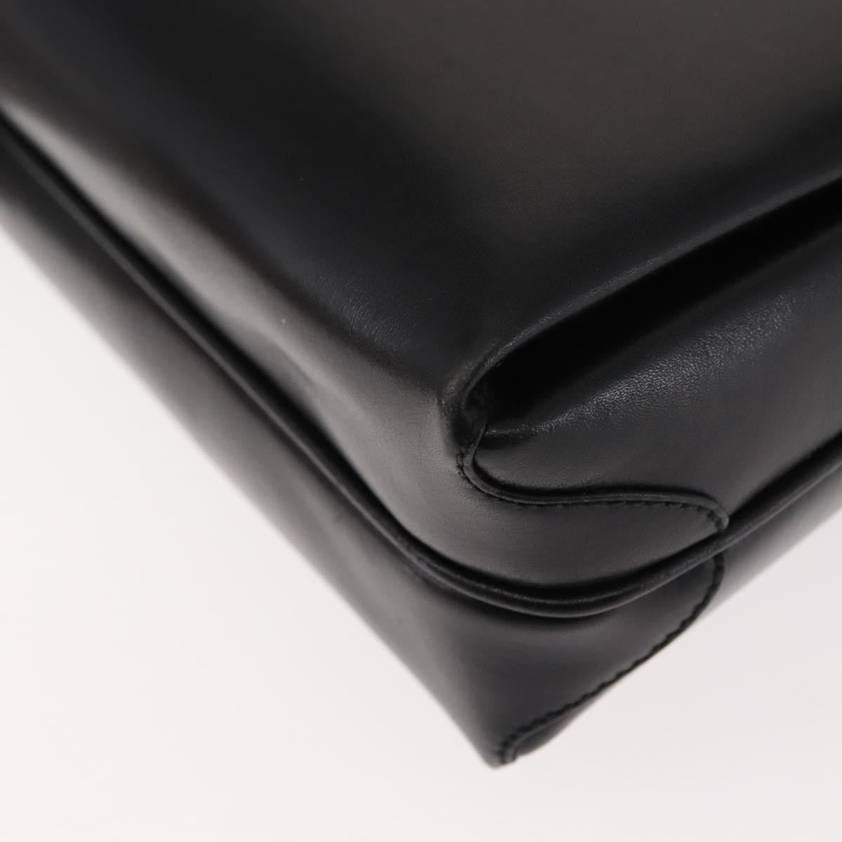 Gucci Vintage Shoulder Bag Leather, BLACK, LEATHER, Shoulder bag