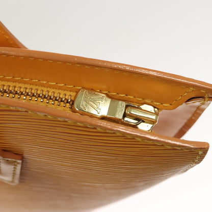 Louis Vuitton Saint Jacques Handbag Epi Leather, YELLOW, LEATHER, Handbag