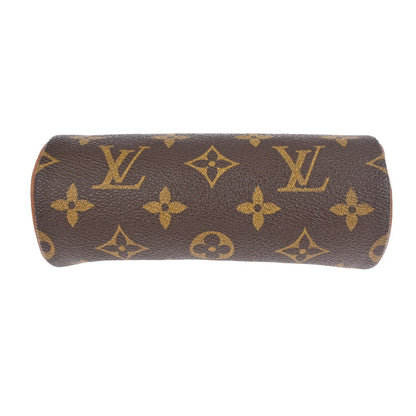 Louis Vuitton Papillon Pochette Monogram Canvas, BROWN, CANVAS, Clutche & pouche