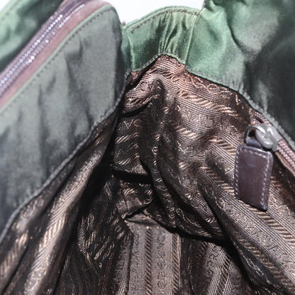 Prada Re-Edition 1995 Chain Tote Quilted Re-Nylon, Khaki, Nylon, Shoulder Bag