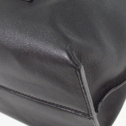 Loewe Shopper Tote Leather, BLACK, LEATHER, Tote bag