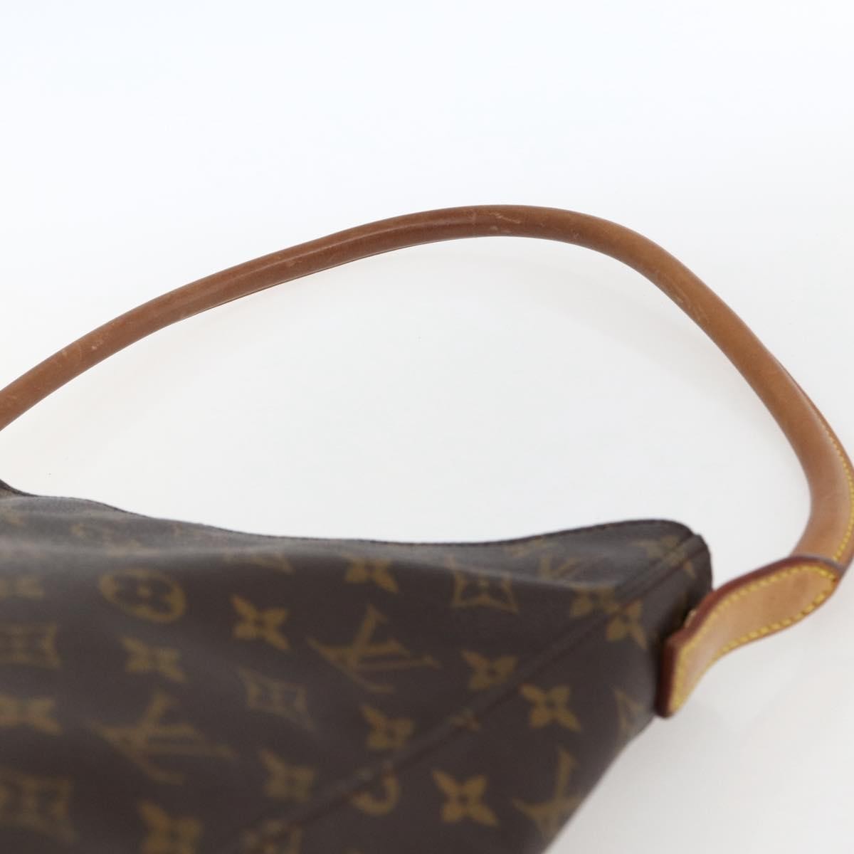 Louis Vuitton Looping Handbag Monogram Canvas, BROWN, CANVAS, Shoulder bag