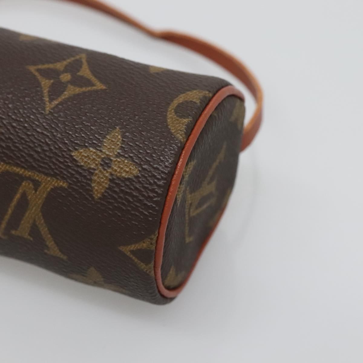 Louis Vuitton Papillon Pochette Monogram Canvas, BROWN, CANVAS, Clutche & pouche