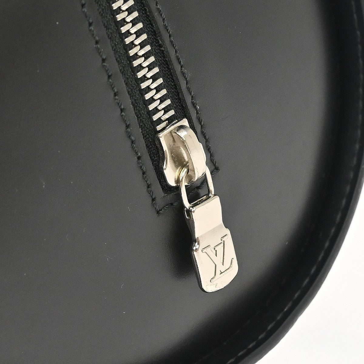 Louis Vuitton Soufflot Handbag Epi Leather, Black, Leather, Handbag