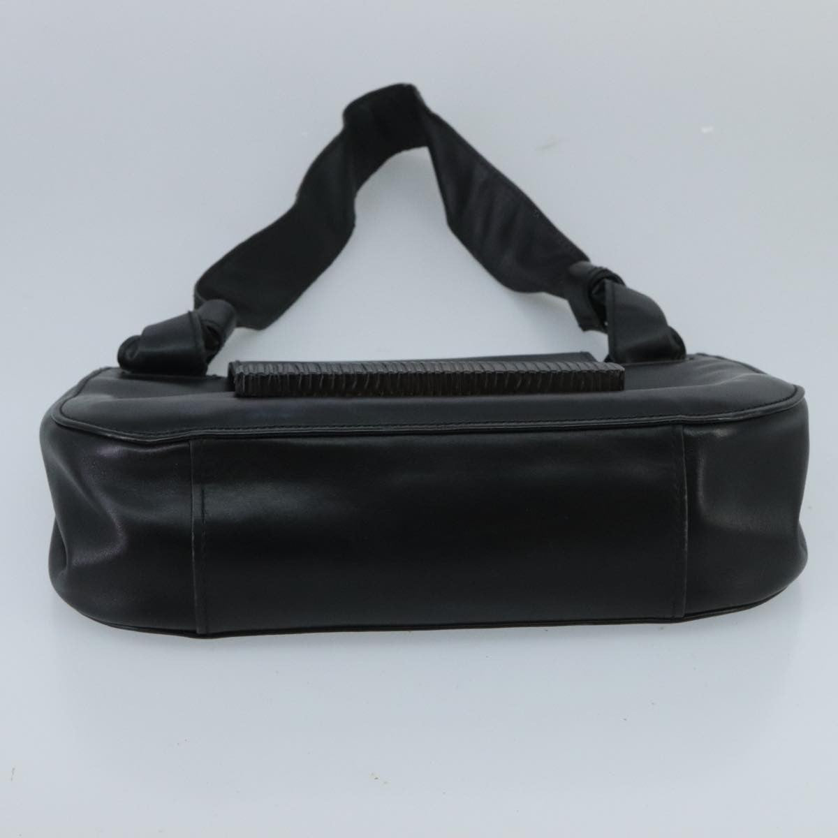 Gucci Vintage Shoulder Bag Leather, BLACK, LEATHER, Shoulder bag