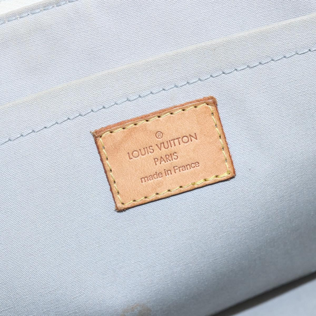 Louis Vuitton Rosewood Avenue Handbag Monogram Vernis, BEIGE, PATENT_LEATHER, Shoulder bag