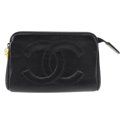 Chanel Timeless CC Wallet Caviar, BLACK, LEATHER, Wallets