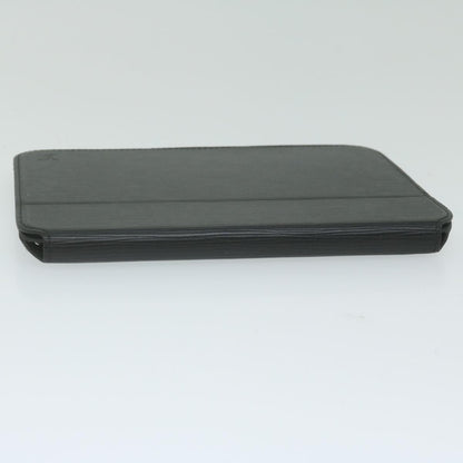 Louis Vuitton iPad Case Epi Leather, BLACK, LEATHER, Tech accessory