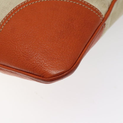 Prada Vintage Handbag Canvas and Leather, BEIGE, CANVAS, Handbag