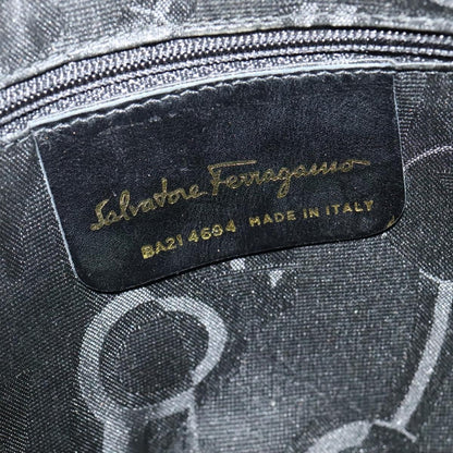 Salvatore Ferragamo Gancini Shoulder Bag Suede, PURPLE, SUEDE, Shoulder bag