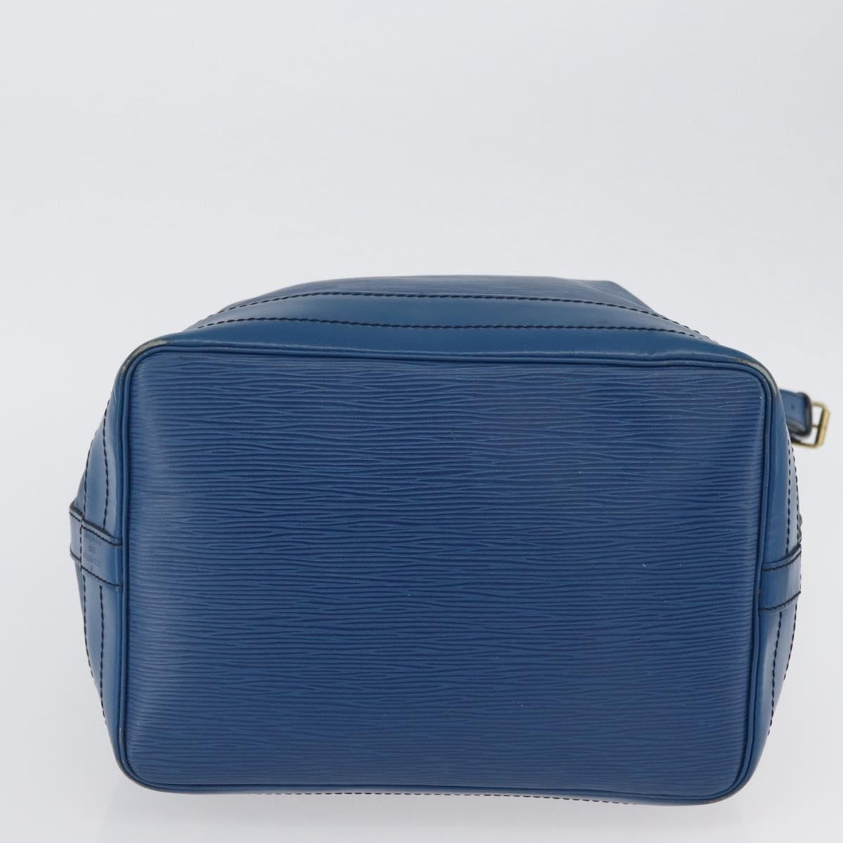 Louis Vuitton Petit Noe NM Handbag Epi Leather, BLUE, LEATHER, Shoulder bag