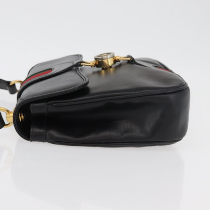 Gucci Sherry line shoulder bag Leather, Multicolour, Leather, Handbag