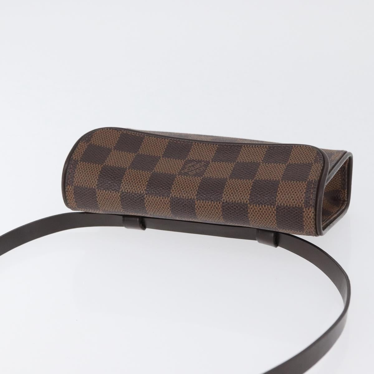 Louis Vuitton Florentine Waist Bag Monogram Canvas, BROWN, CANVAS, Clutche & pouche