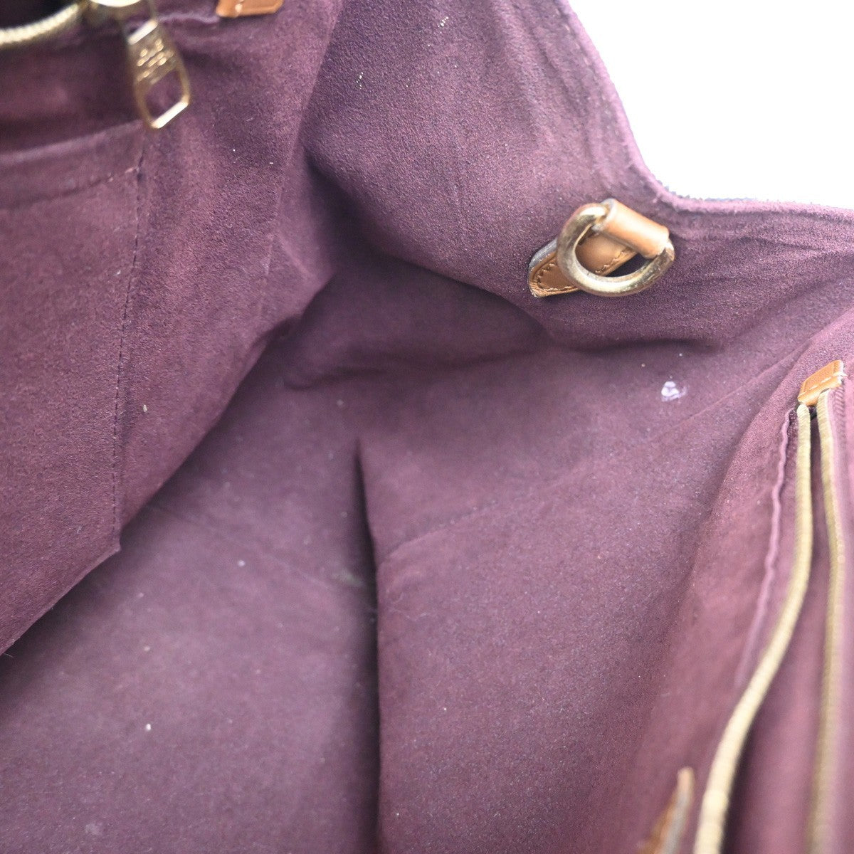 Louis Vuitton Greenwich Bag Damier, BROWN, CANVAS, Handbag