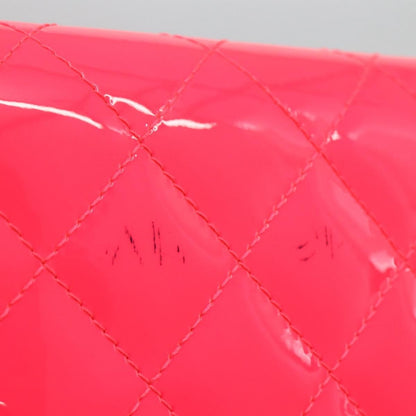 Chanel Boy Yen Wallet Quilted Patent, PINK, PATENT_LEATHER, Wallets