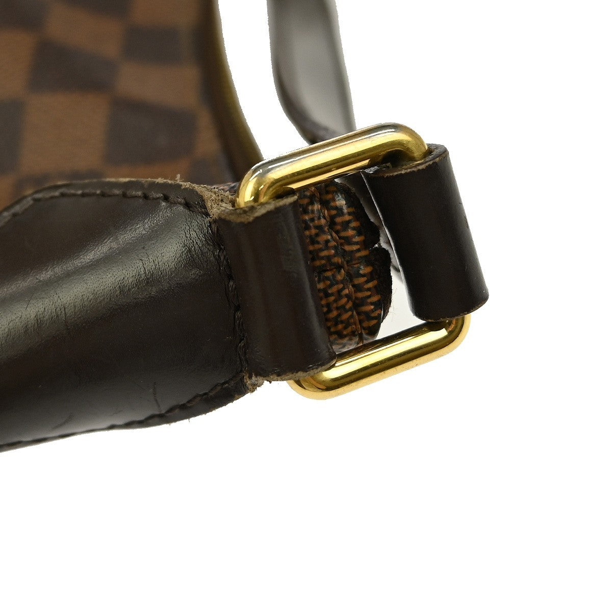 Louis Vuitton Bloomsbury Handbag Damier, BROWN, CANVAS, Shoulder bag