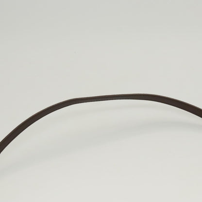 Gucci Vintage Shoulder Bag Leather, BROWN, LEATHER, Shoulder bag