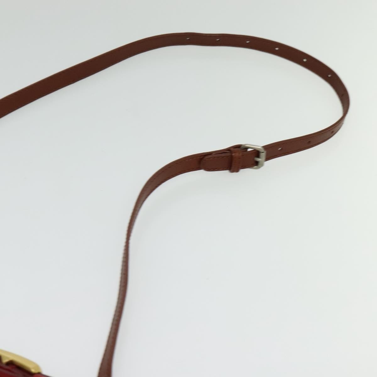 Fendi Silvana Bag Leather with Pequin Canvas, BROWN, LEATHER, Shoulder bag