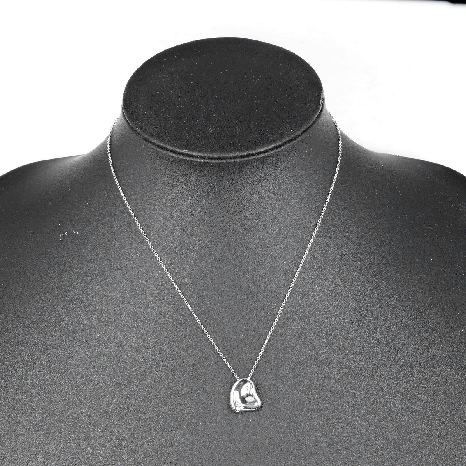 Tiffany & Co. Elsa Peretti Full Heart Necklace Silver 925, SILVER, SILVER, Necklace