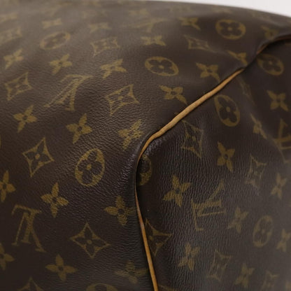 Louis Vuitton Keepall Bag Monogram Canvas, BROWN, CANVAS, Travel bag