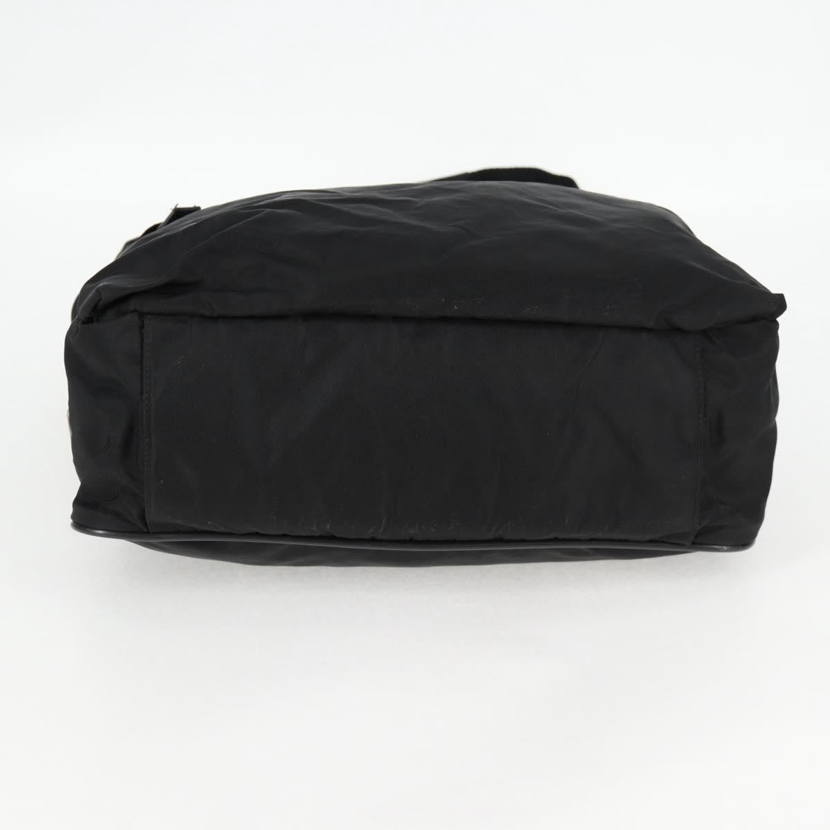 Prada Vintage Shoulder Bag Tessuto, Black, Nylon, Shoulder Bag