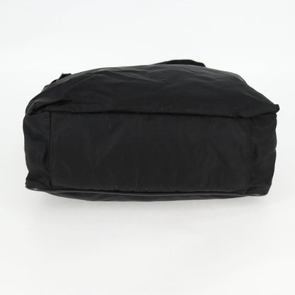 Prada Vintage Shoulder Bag Tessuto, Black, Nylon, Shoulder Bag
