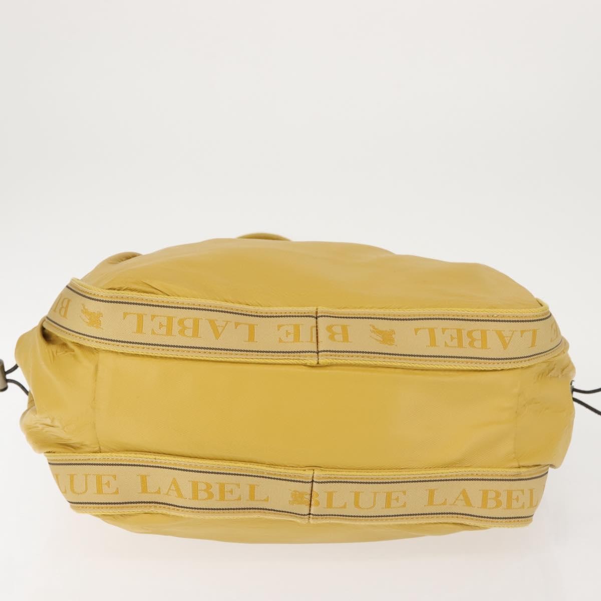 Burberry Blue Label Tote Bag Leather, YELLOW, LEATHER, Tote bag