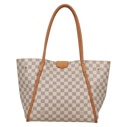 Louis Vuitton Propriano Handbag Damier, WHITE, CANVAS, Tote bag