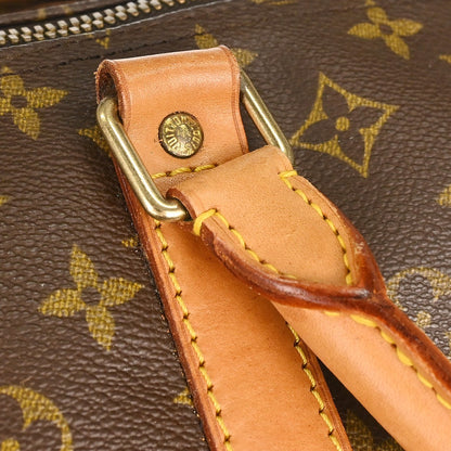 Louis Vuitton Keepall Bandouliere Bag Monogram Canvas, Brown, Canvas, Travel Bag