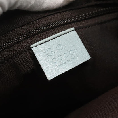 Gucci Vintage Flat Messenger Bag GG Canvas, BLUE, CANVAS, Shoulder bag