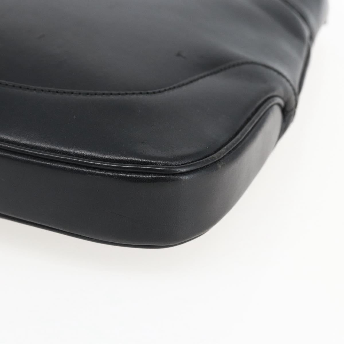 Gucci Jackie O Bouvier Hobo Leather, BLACK, LEATHER, Shoulder bag