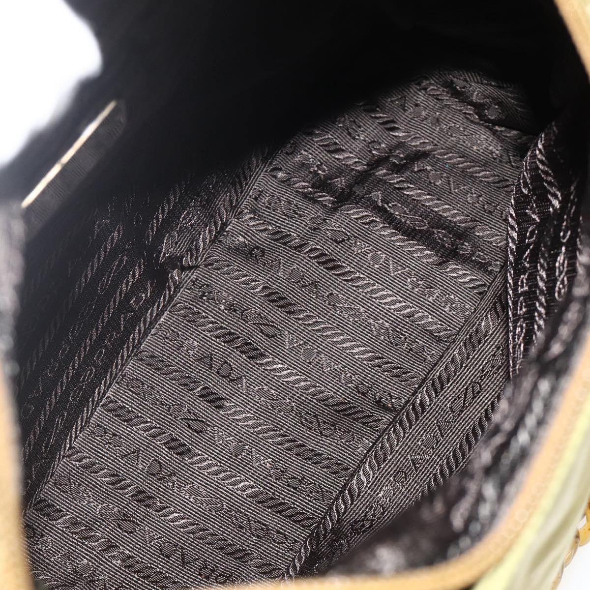 Prada Vintage Tote Tessuto, Khaki, Nylon, Tote Bag