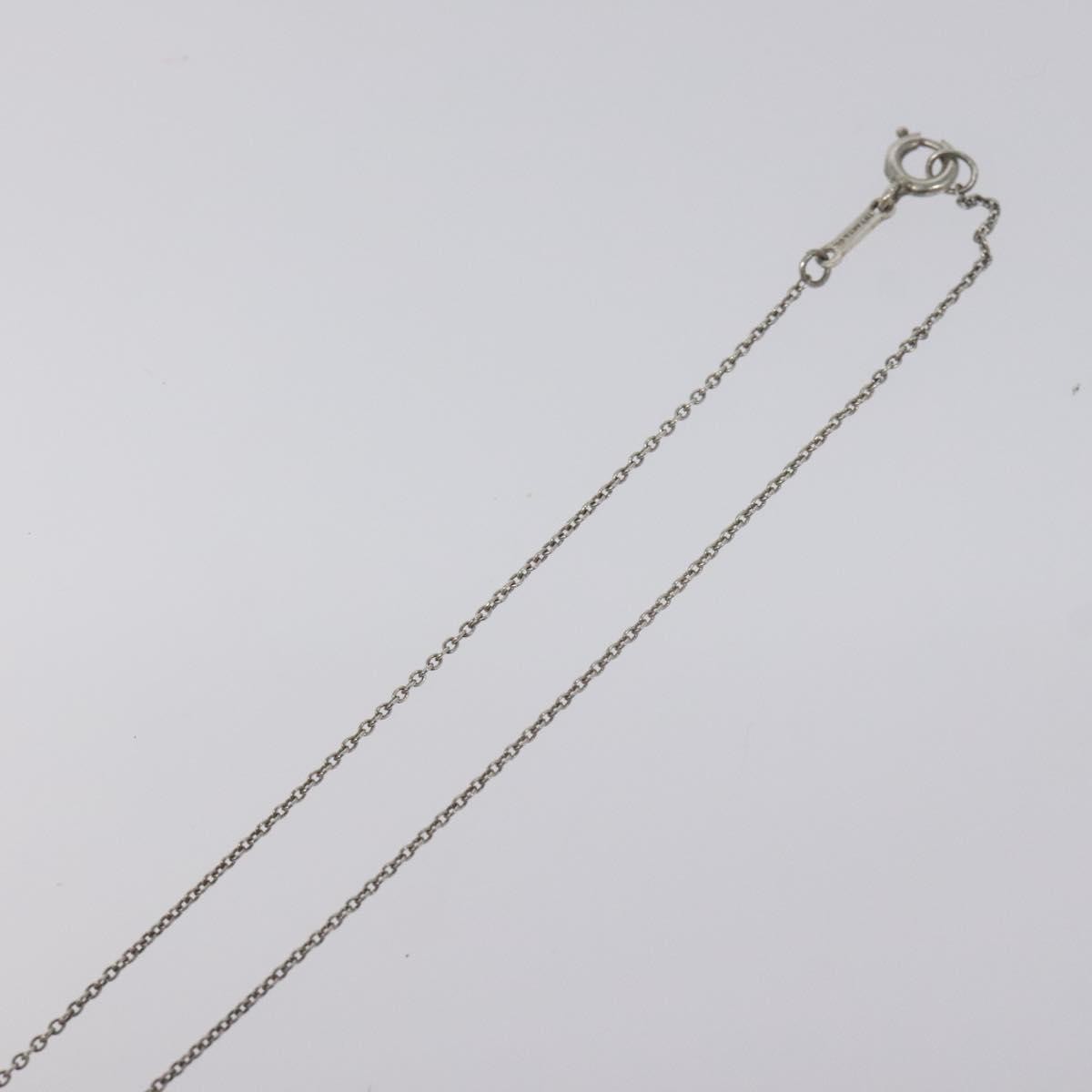 Tiffany & Co. Elsa Peretti Open Heart Pendant Necklace Sterling Silver, SILVER, SILVER, Necklace