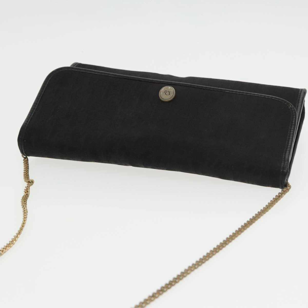 Christian Dior Trotter shoulder bag Canvas, BLACK, CANVAS, Clutche & pouche