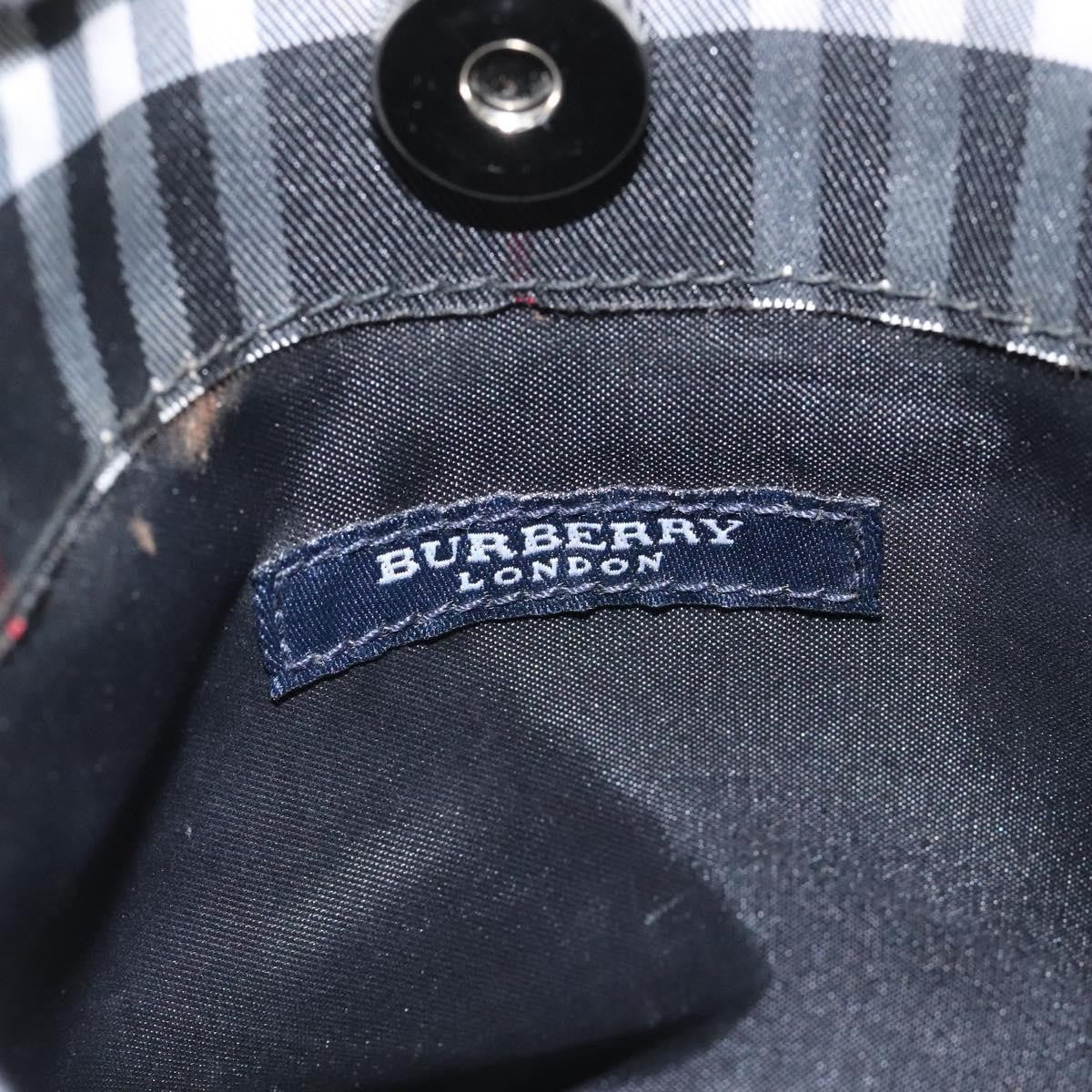 Burberry Nova Check Tote Nylon, Black, Nylon, Handbag