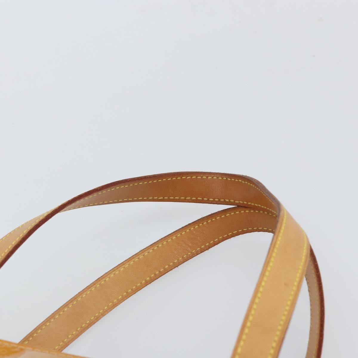Louis Vuitton Houston Handbag Monogram Vernis, BEIGE, PATENT_LEATHER, Handbag