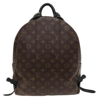 Louis Vuitton Palm Springs Backpack Monogram Canvas, BROWN, CANVAS, Backpack