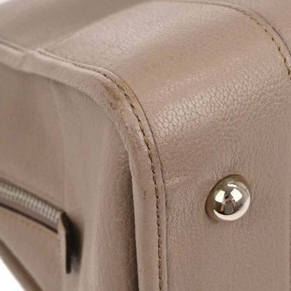 Loewe Amazona Bag Leather, Beige, Leather, Handbag