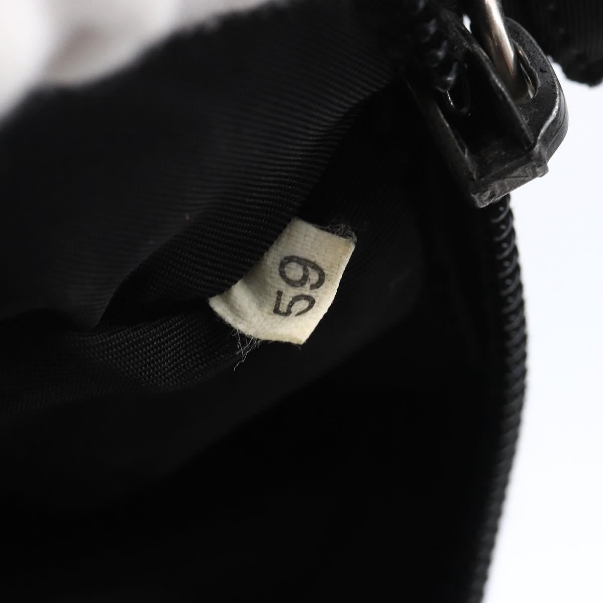 Prada Hobo Tessuto, BLACK, NYLON, Handbag