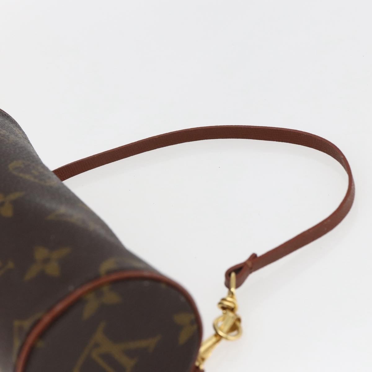 Louis Vuitton Papillon Pochette Monogram Canvas, BROWN, CANVAS, Clutche & pouche