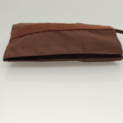 Hermes Herline Crossbody Canvas, BROWN, CANVAS, Crossbody bag