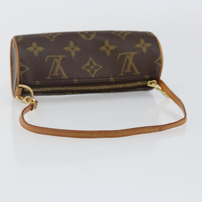 Louis Vuitton Papillon Pochette Monogram Canvas, BROWN, CANVAS, Clutche & pouche