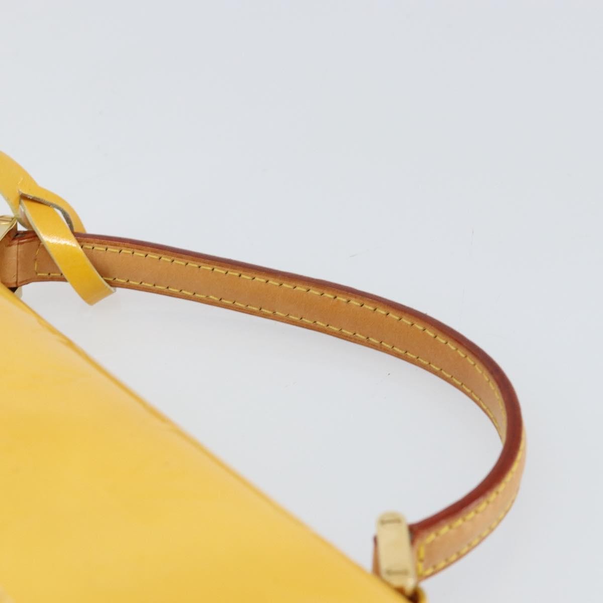 Louis Vuitton Spring Street NM Handbag Patent leather, YELLOW, PATENT_LEATHER, Handbag