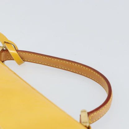 Louis Vuitton Spring Street NM Handbag Patent leather, YELLOW, PATENT_LEATHER, Handbag