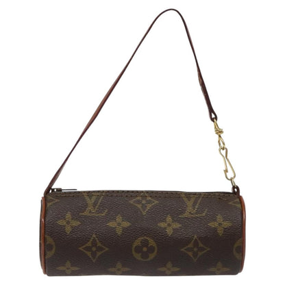 Louis Vuitton Papillon Pochette Monogram Canvas, BROWN, CANVAS, Handbag