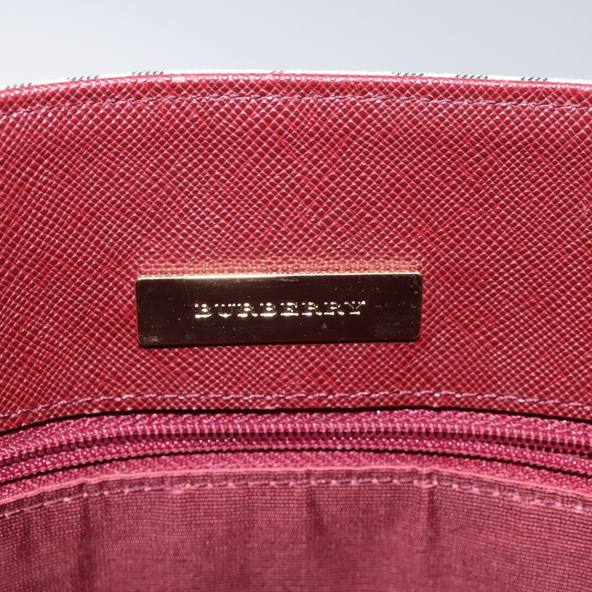 Burberry Nova Check Tote Canvas and Leather, BEIGE, CANVAS, Tote bag