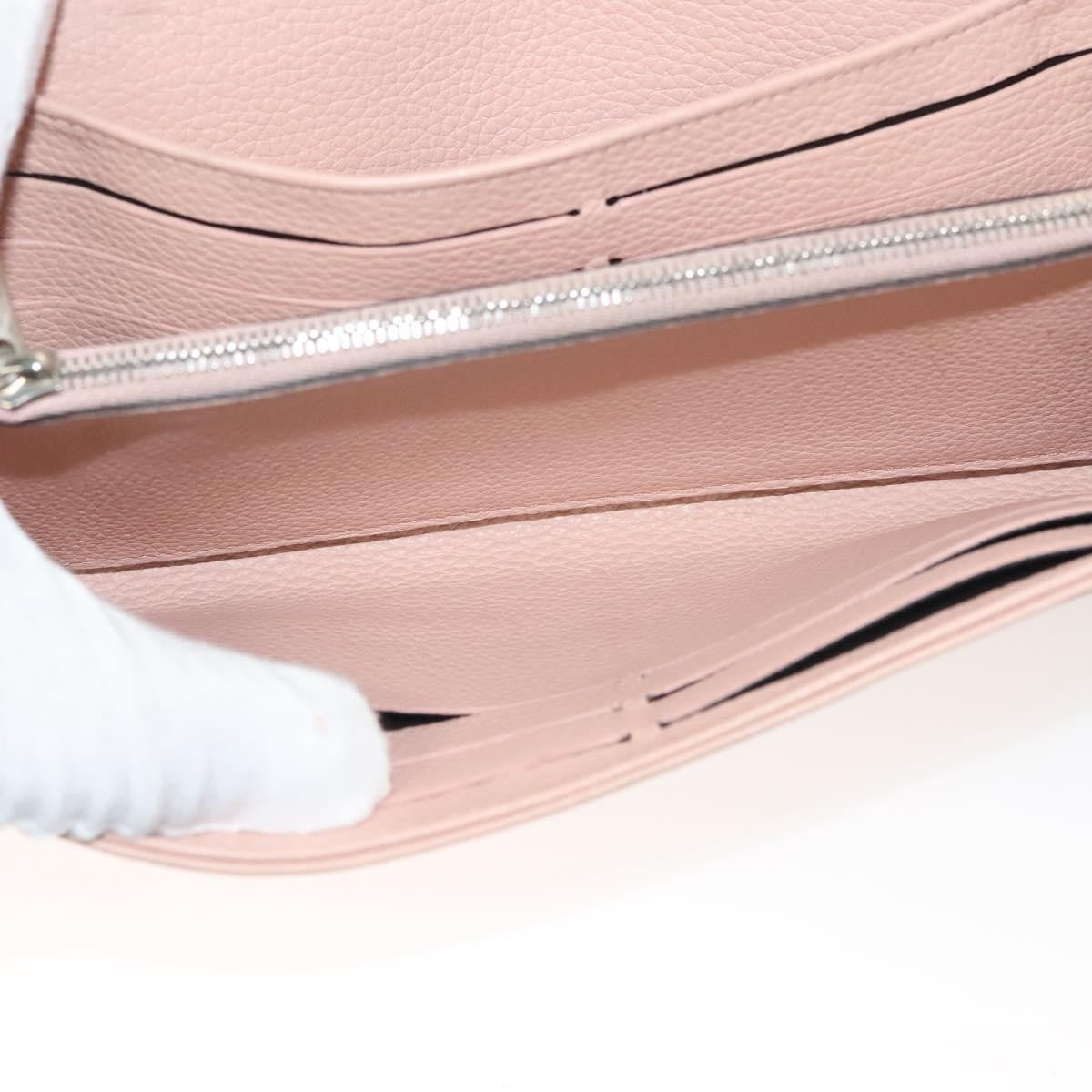 Louis Vuitton Iris Wallet Mahina Leather, PINK, LEATHER, Wallets